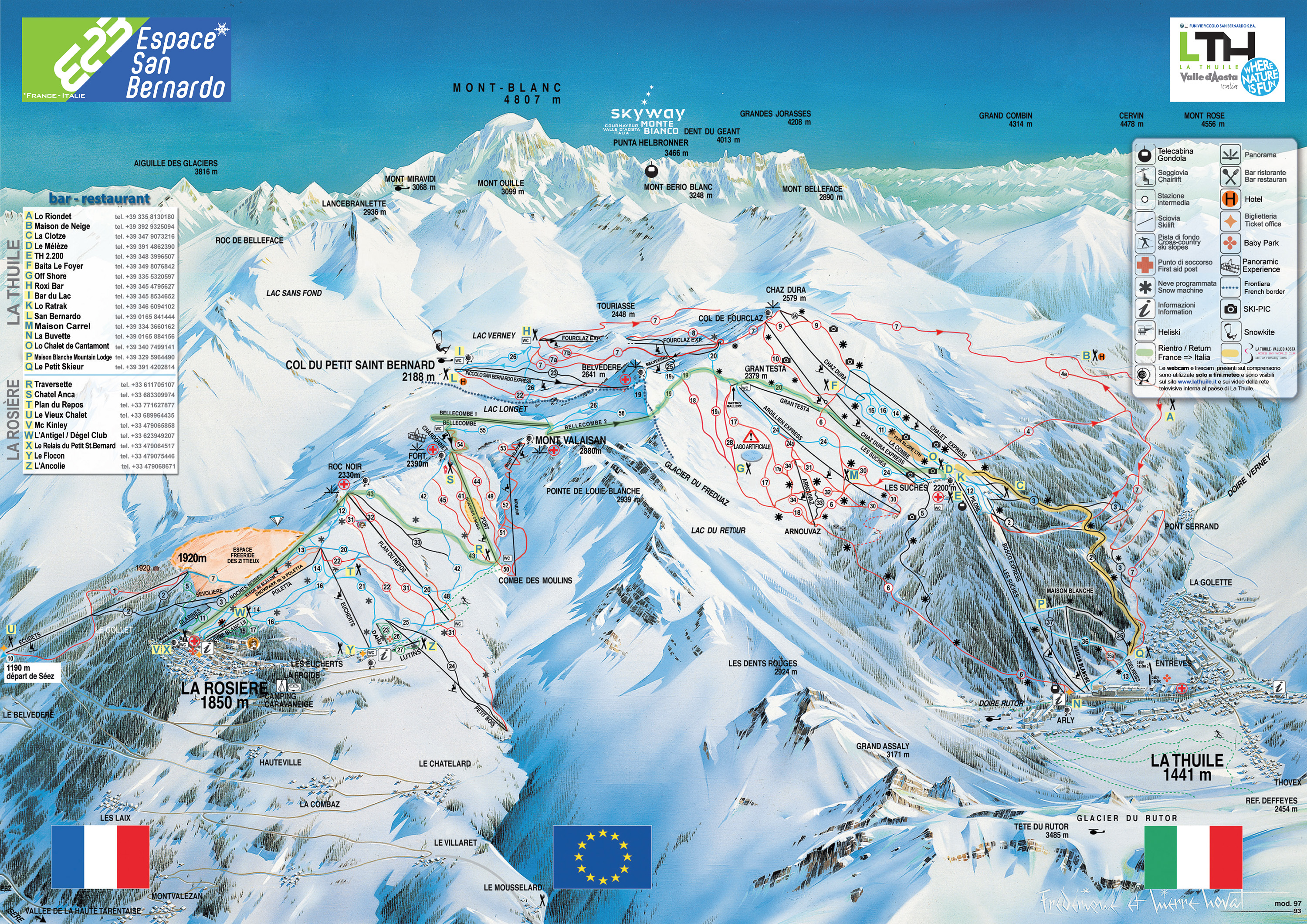 イタリアで最高のスキー リゾート: トップ 15 – Autobahn